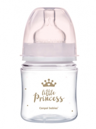 Canpol Babies Antikoliková lahvička 120ml  - Little Princess