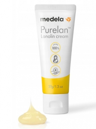 MEDELA Hojivý krém Purelan s lanolinem na bolavé bradavky, 37g