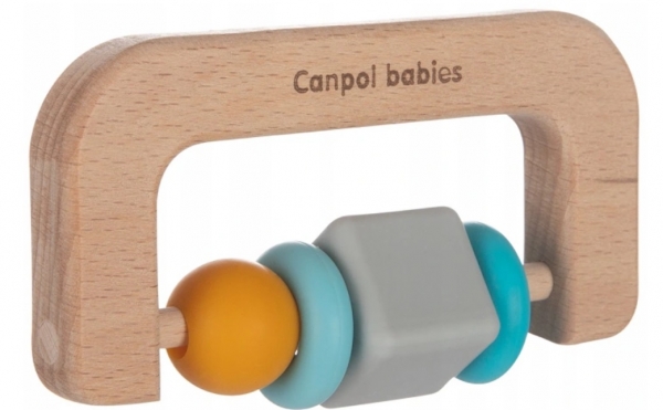 Canpol Babies  Dřevěné kousátko pilka- přírodní