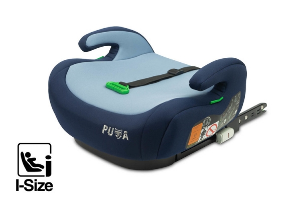 Podsedák do auta, isofix I-SIZE Puma - modrý