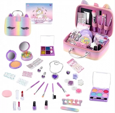 Dětský kosmetický kufřík s MakeUp doplňky XXL, Unicorn