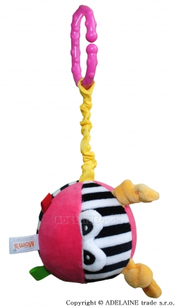 Hencz Toys Plyšová závěsná hračka - Balónek s očičkami - mix barev