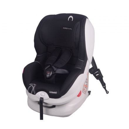 Autosedačka LUNARO Coto Baby, Isofix - 9-18 kg - Černá