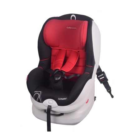 Autosedačka LUNARO Coto Baby, Isofix - 9-18 kg - Červená