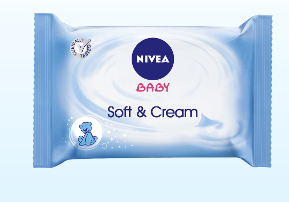 Nivea Vlhčené čistící ubrousky   Soft & Cream - 3+1 gratis